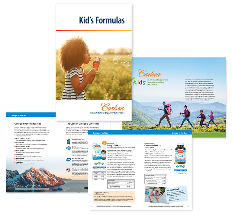 Promotional Materials - Kid's Nutrition Guide